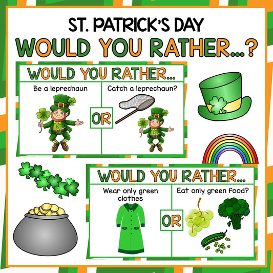 Would You Rather Questions | Classroom Brain Break Activity