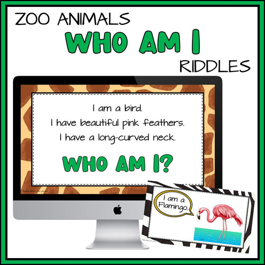 Zoo Animals Who Am I Riddles | Classroom Brain Break Activity