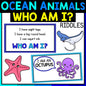 Ocean Animals Who Am I Riddles | Classroom Brain Break Activity